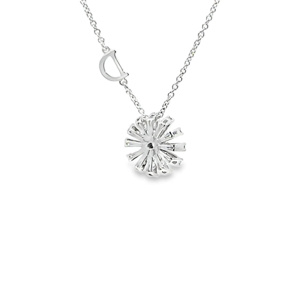 Dije con cadena en oro de 18K OB con piedra Margarita - Damiani