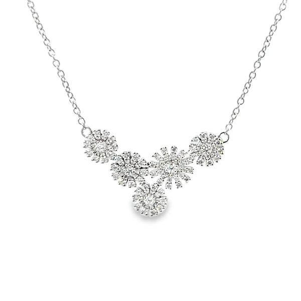 Dije con cadena en oro de 18K OB con piedra Margarita - Damiani