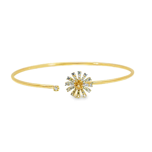 Brazalete en oro de 18K OA colección Margarita - Damiani