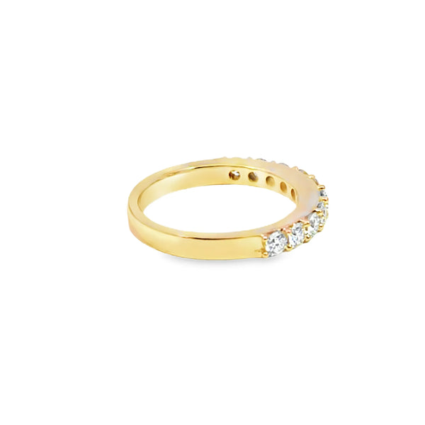 Churumbela en oro de 14K OA con diamantes de 0.77 ct