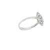 Anillo de dama en oro de 14K OB con diamante de 0.64 ct
