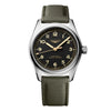 Reloj Longines Spirit en acero automático 39 mm Pilot con correa de piel