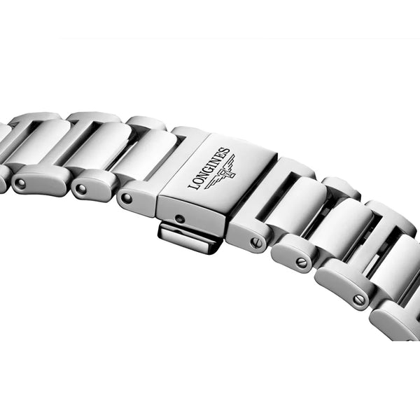 Reloj Longines Conquest en acero automático 42 mm cronógrafo azul