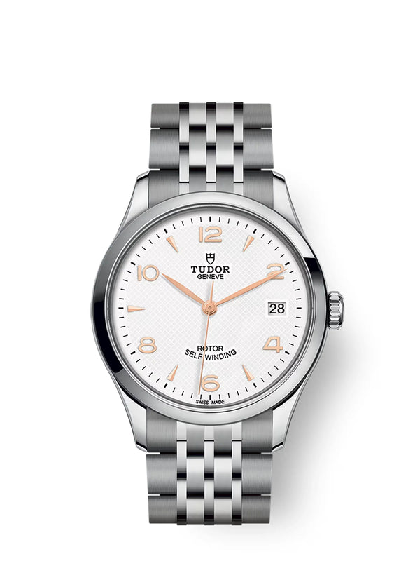 Reloj Tudor 1926 en acero de 36MM movimiento de cuarzo, esfera blanca