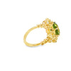 Anillo de dama en oro de 18K OA talla 13- Damiani