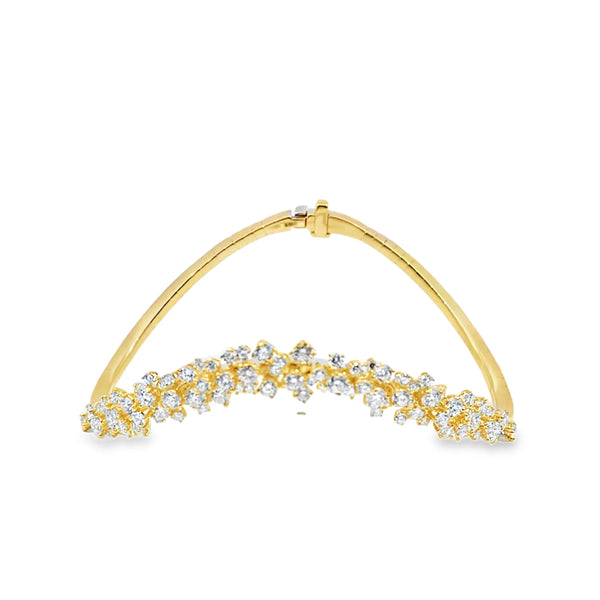 Brazalete en oro de 18K OA colección Mimosa- Damiani