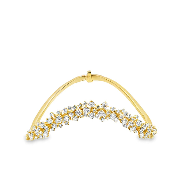 Brazalete en oro de 18K OA de 15 cm- Damiani