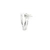 Aretes en oro de 14K OB con diamantes de 1.00 ct