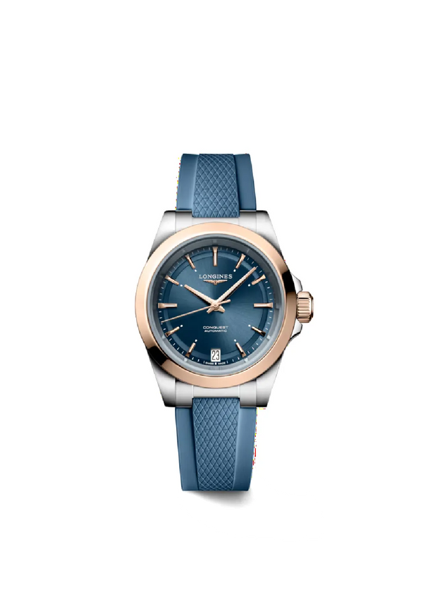 Reloj Longines Conquest bicolor automático de 34 mm