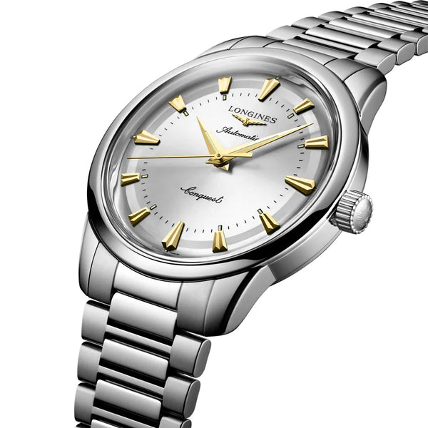 Reloj Longines Conquest de acero automático de 40 mm