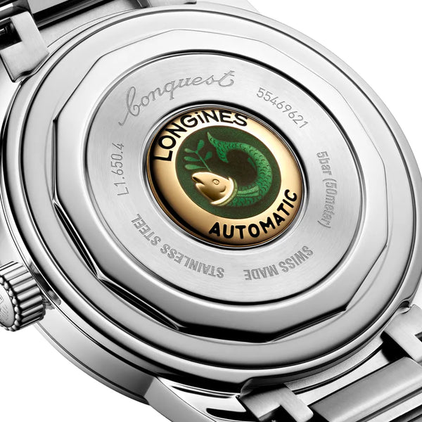 Reloj Longines Conquest de acero automático de 40 mm