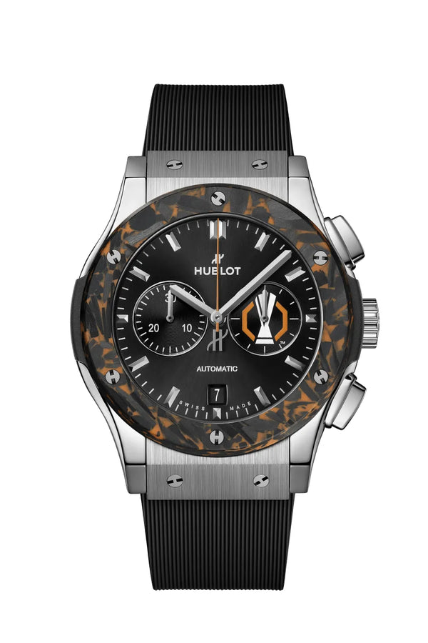 Reloj Hublot Classic Fusion Automático de 42 mm en Caja de Titanio, Edición UEFA Europa League
