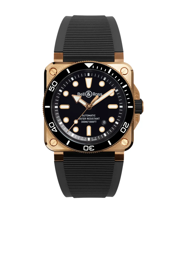 Reloj Bell & Ross BR 03-92 de bronce automático de 42 mm en negro
