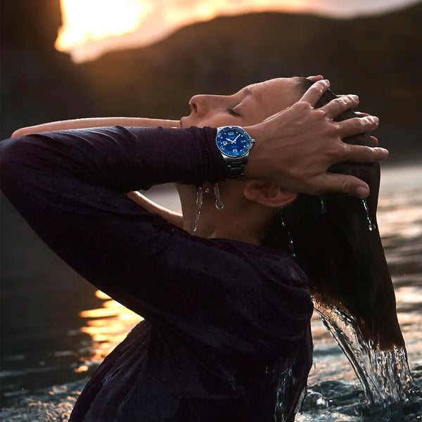 Reloj Longines HydroConquest de acero automático de 39 mm en azul