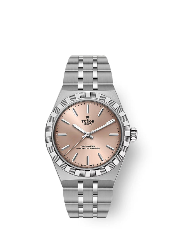 Reloj Tudor Royal Automático de 30 mm en Acero Inoxidable con Carátula Salmón