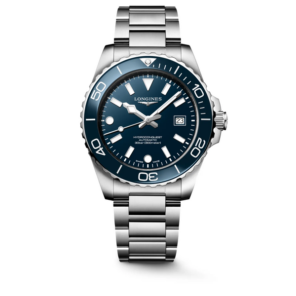 Reloj Longines HydroConquest de acero automático de 42 mm en azul