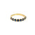Churumbela en oro amarillo de 14K con zafiro de 1.05 ct