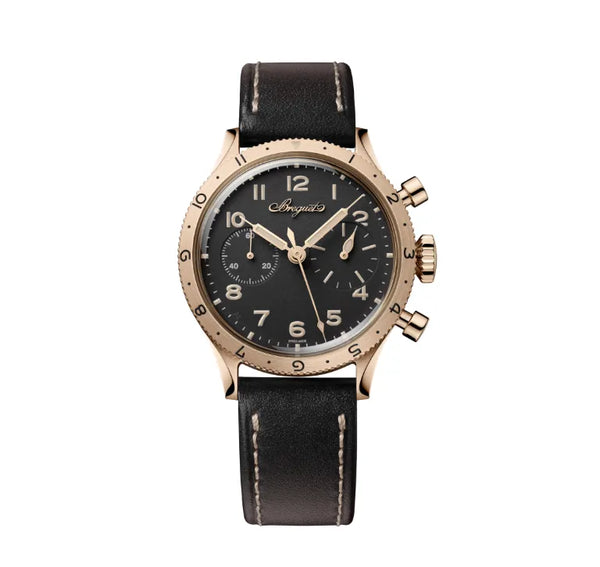 Reloj Breguet Type XX de oro automático de 38 mm