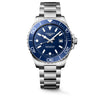 Reloj Longines HydroConquest de acero cuarzo de 42 mm en azul