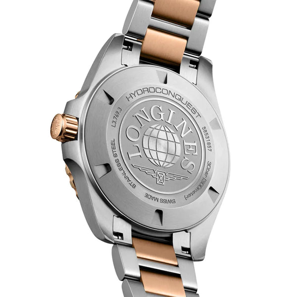 Reloj Longines HydroConquest bicolor cuarzo de 42 mm en azul