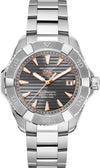 Reloj TAG Heuer Aquaracer de titanio cuarzo de 40 mm en gris