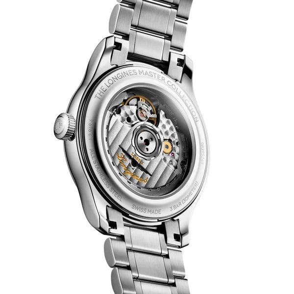 Reloj Longines Master Collection Acero Automático 39MM Plata