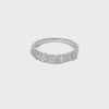 Churumbela en 14K en Oro Blanco con 1.00CT en Diamantes calidad H VS1
