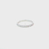 Churumbela en oro blanco de 14K con 0.25 ct en diamantes