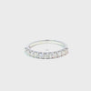 Churumbela en oro blanco de 14K con 0.54 ct de diamantes
