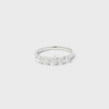 Churumbela en oro blanco de 14K con 1.05 ct en diamantes